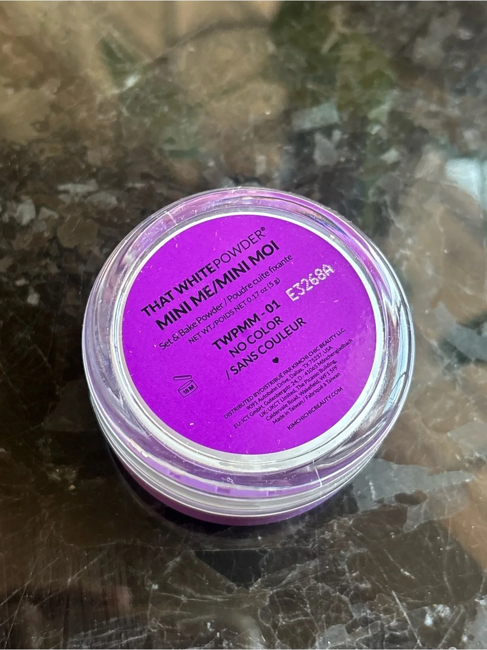 Kimchi Chic Beauty Mini Setting Powder - That White Powder